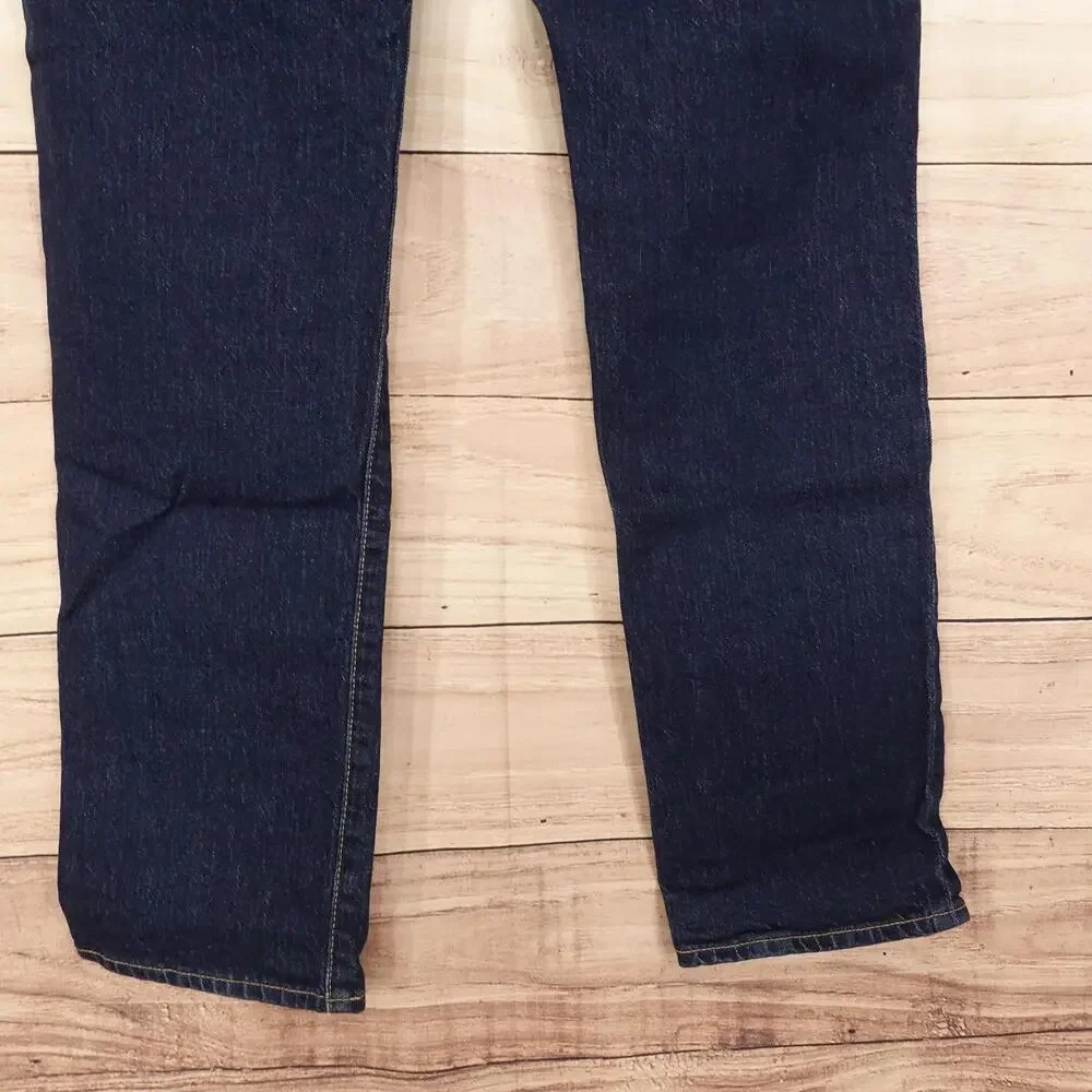 Levis 511 Jeans Mens 34x32 Blue Dark Wash Slim Fit Stretch Denim Premium Denim
